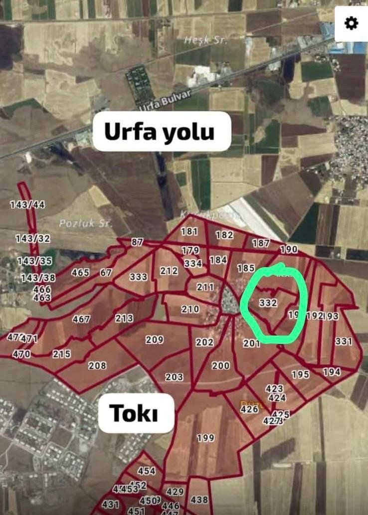 OĞLAKLI TOKİLERE YAKIN MESAFEDE SATILIK MÜSTAKİL ARAZİ