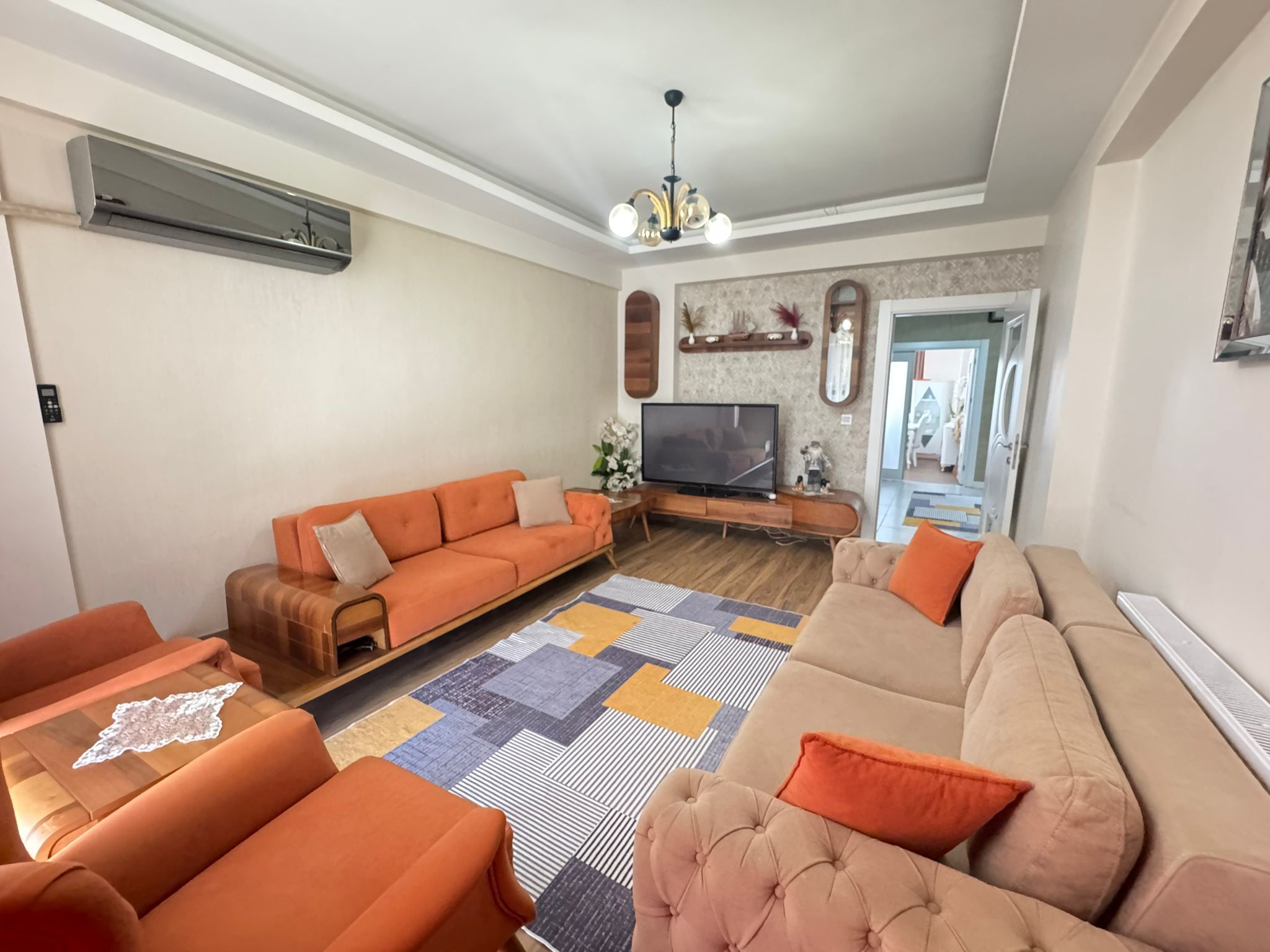 75 YOL BİTİMİ SATILIK 4,5+1 FULL MASRAFLI SATILIK DAİRE