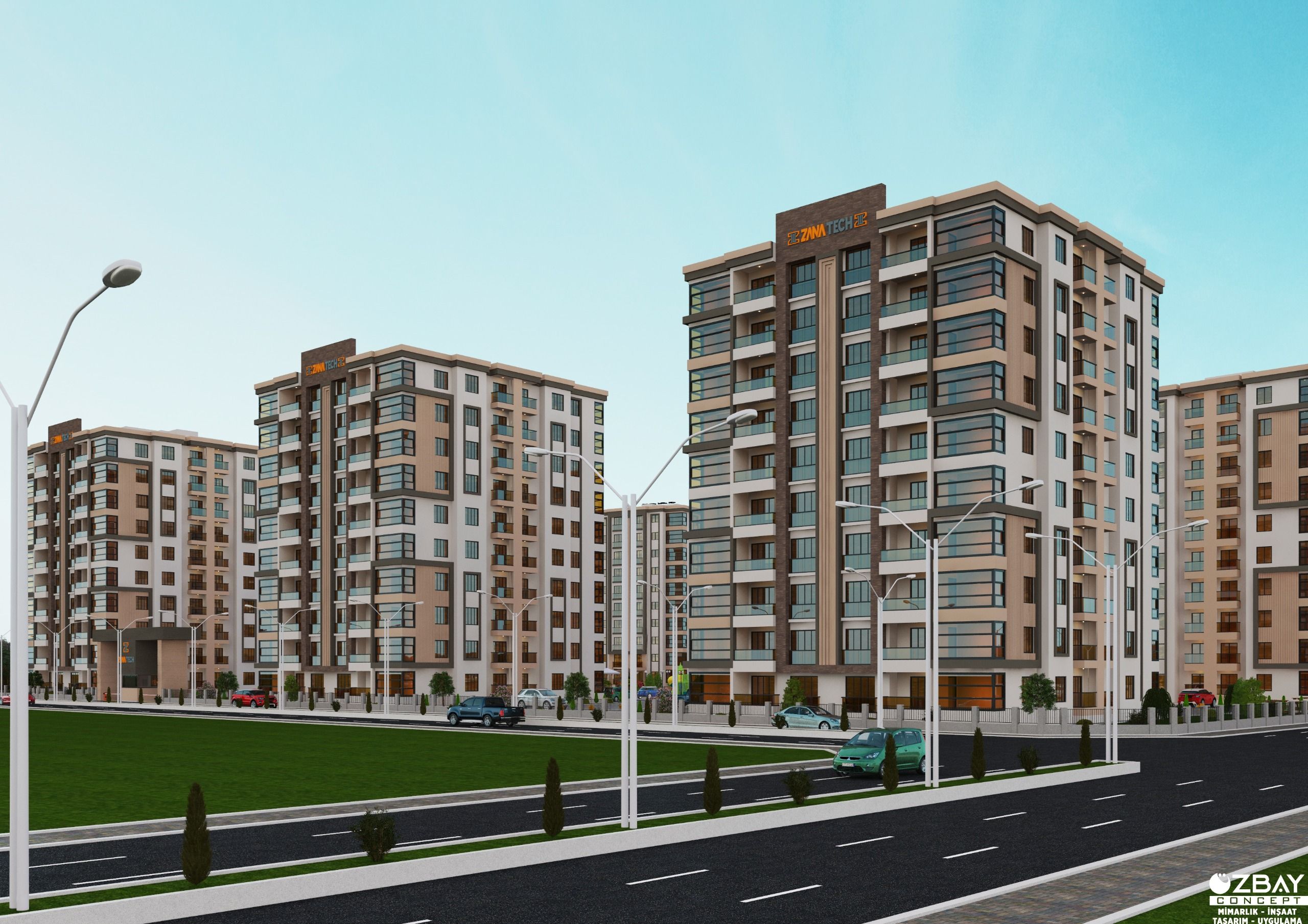 MAKROLIFE DEN SATILIK SIFIR 3.5+1 DAİRELER