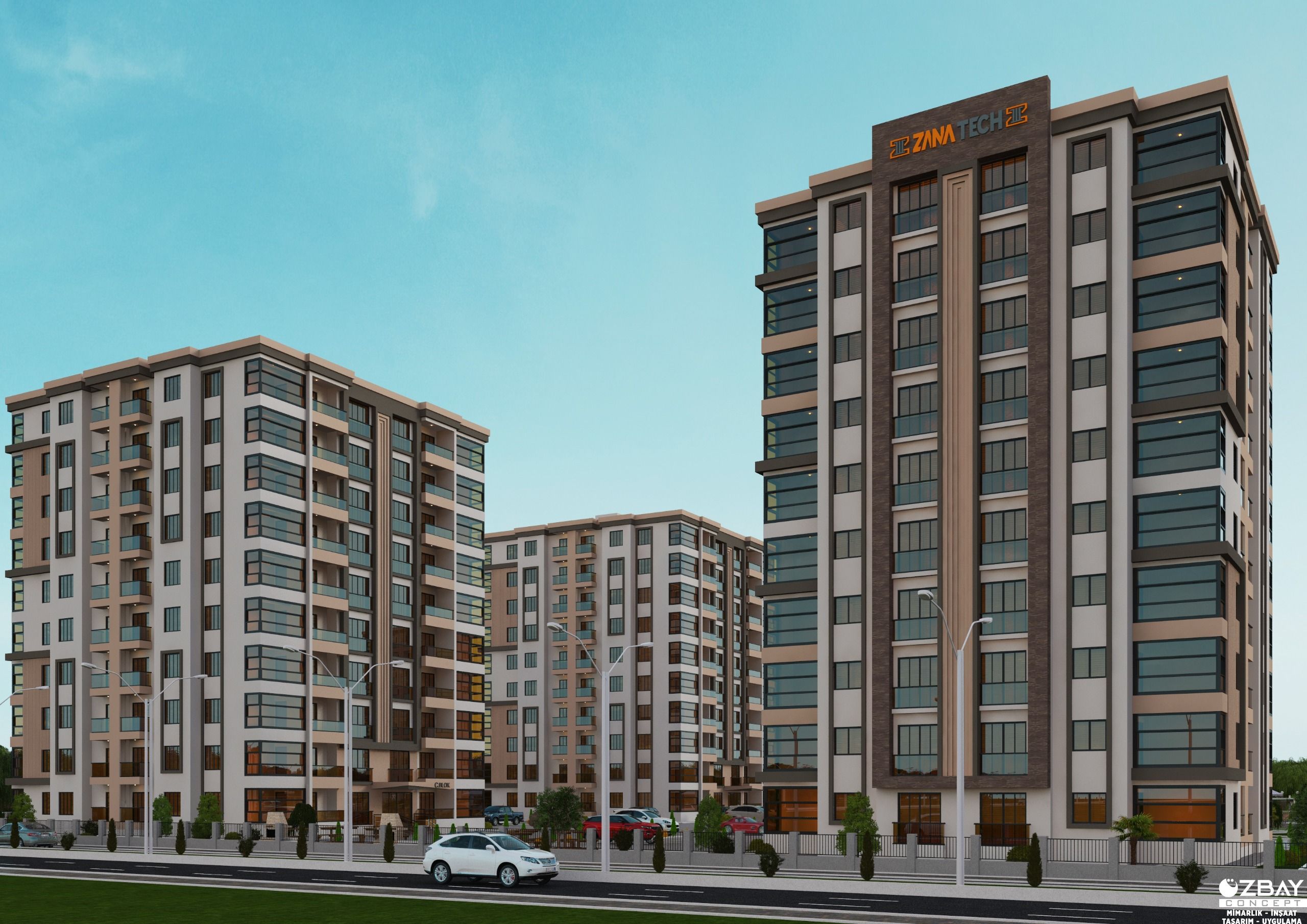 MAKROLIFE DEN SATILIK SIFIR 3.5+1 DAİRELER