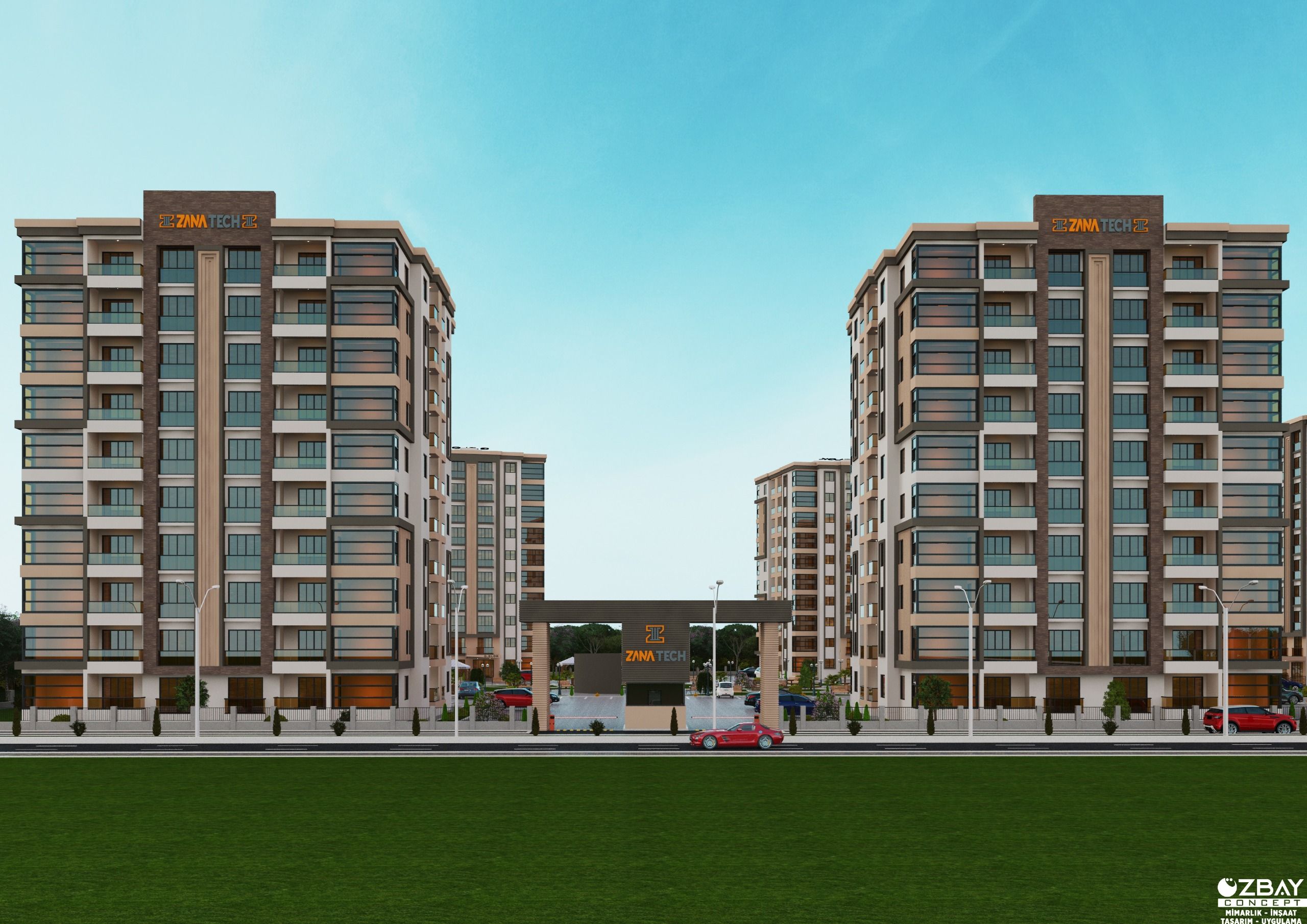 MAKROLIFE DEN SATILIK SIFIR 3.5+1 DAİRELER