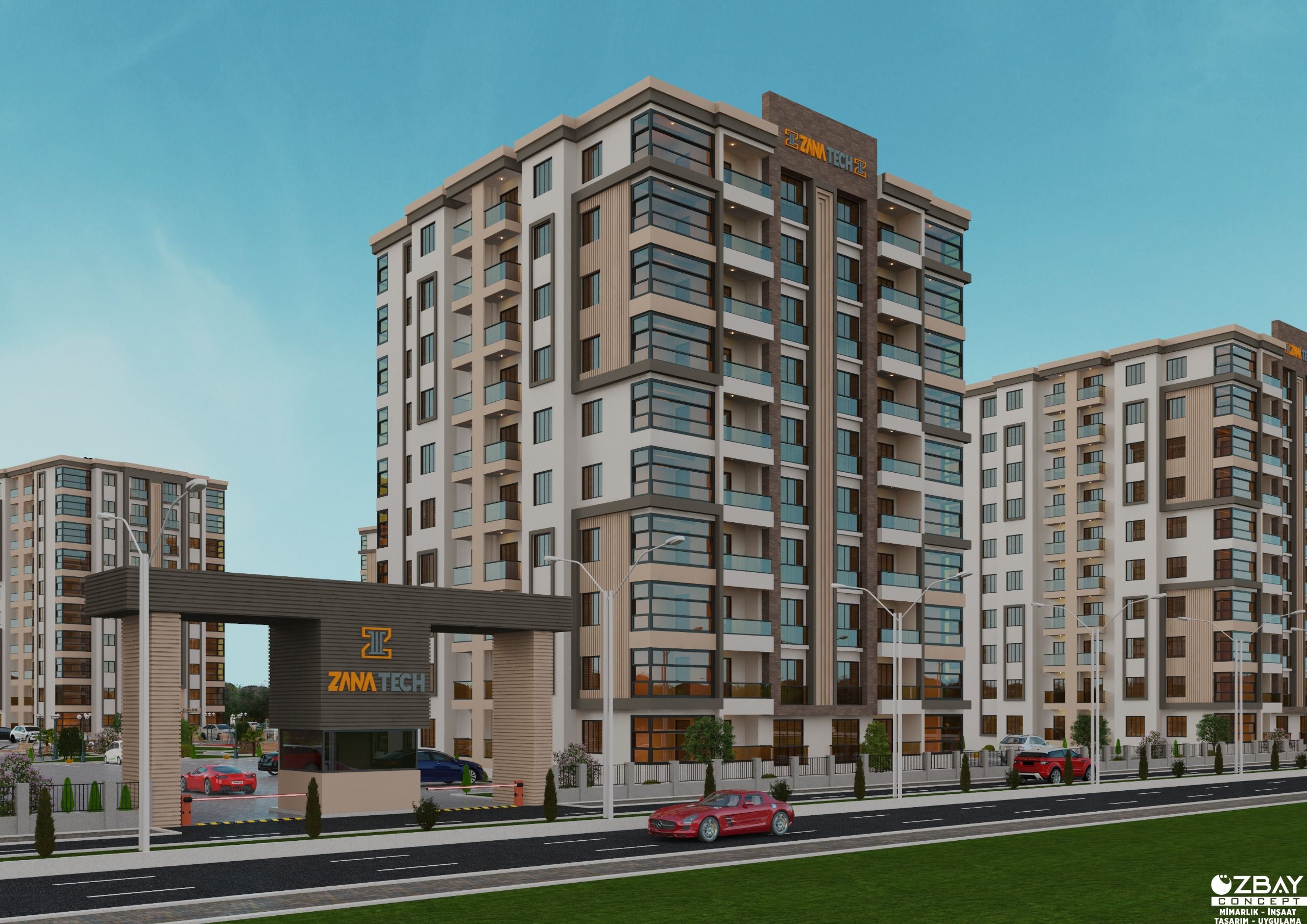 MAKROLIFE DEN SATILIK SIFIR 3.5+1 DAİRELER