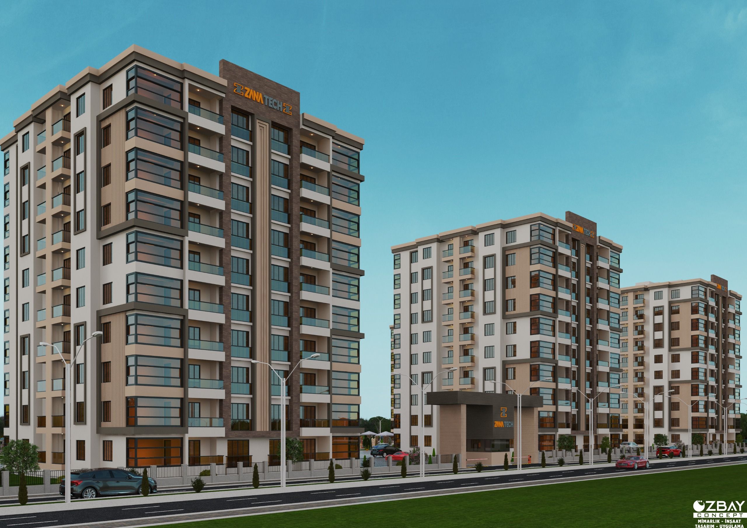 MAKROLIFE DEN SATILIK SIFIR 3.5+1 DAİRELER
