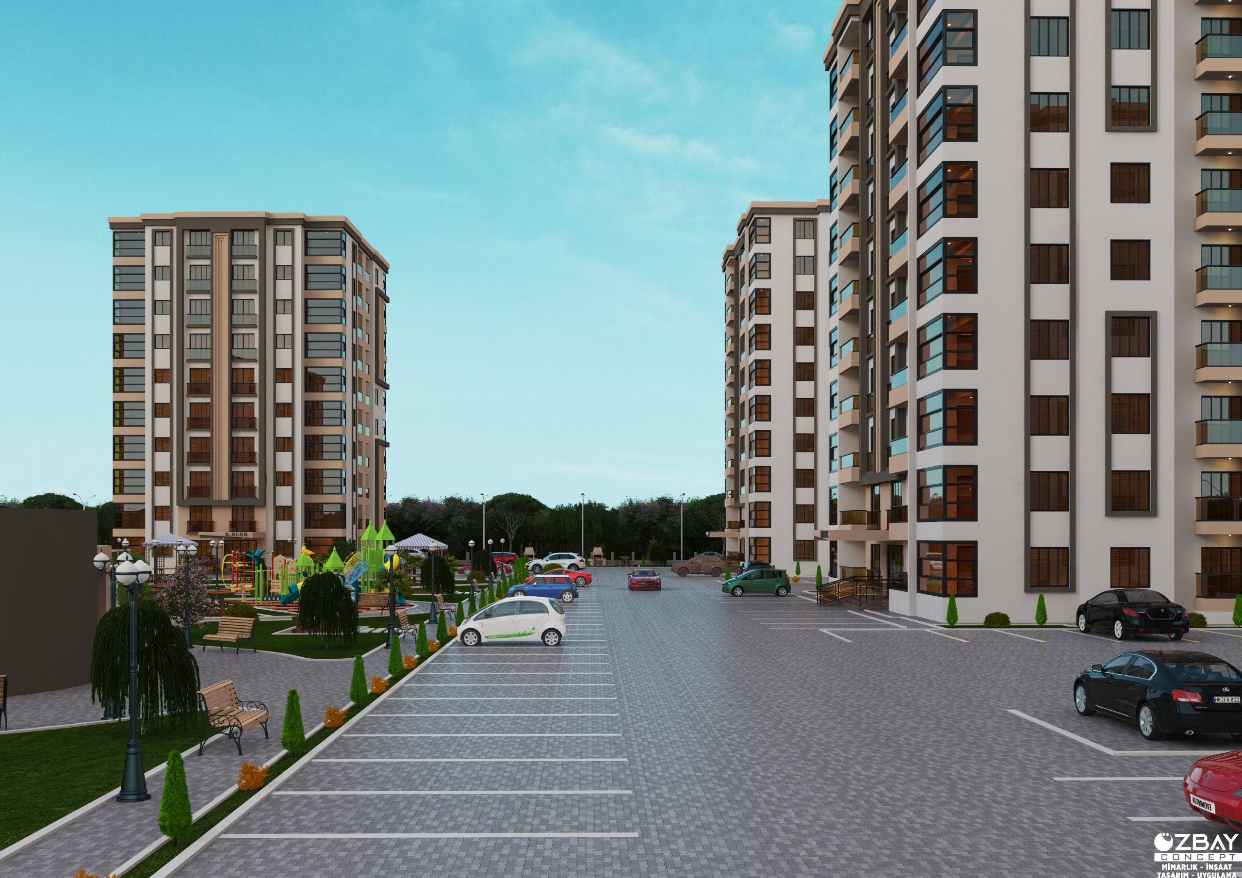 MAKROLIFE DEN SATILIK SIFIR 3.5+1 DAİRELER