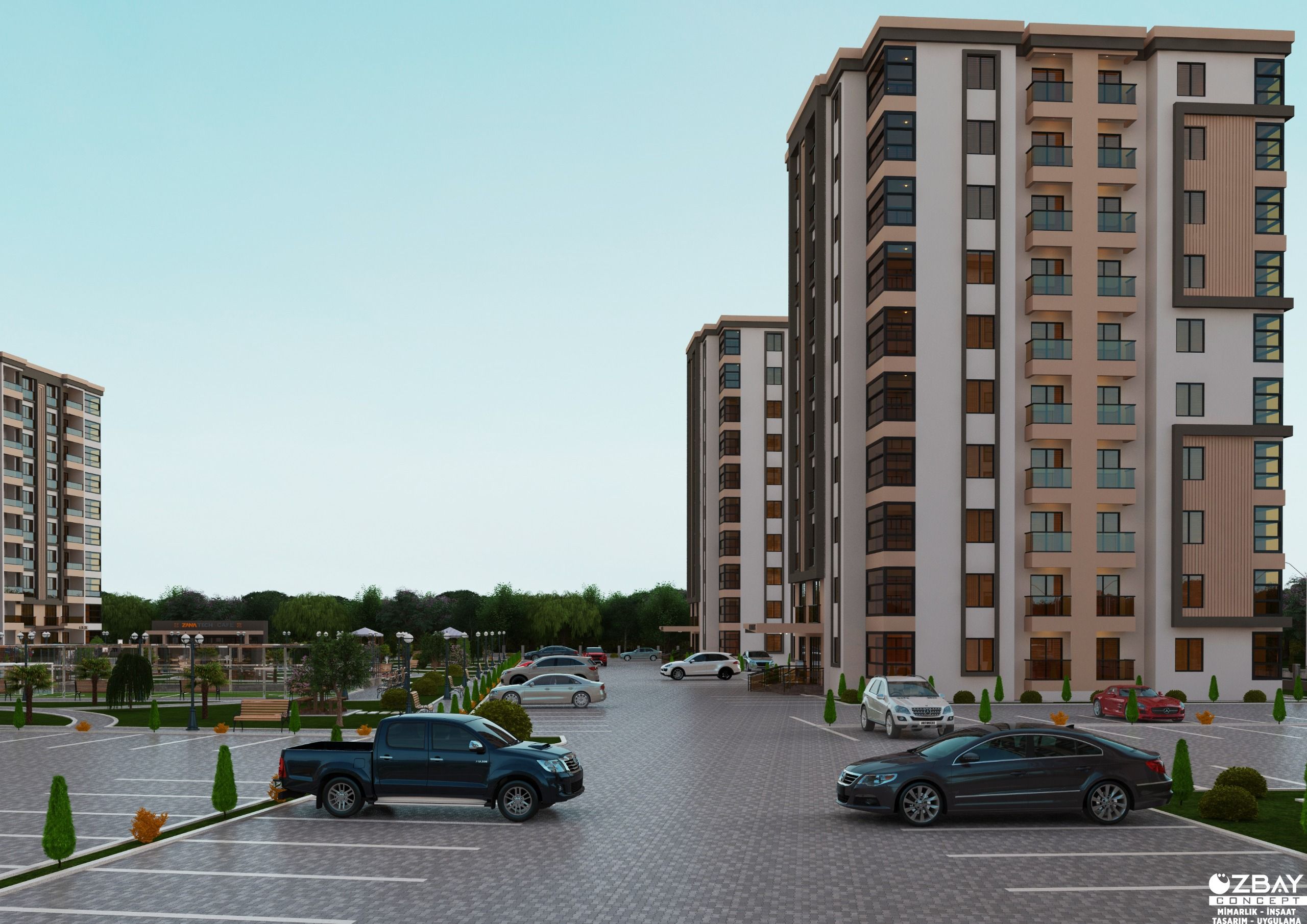 MAKROLIFE DEN SATILIK SIFIR 3.5+1 DAİRELER