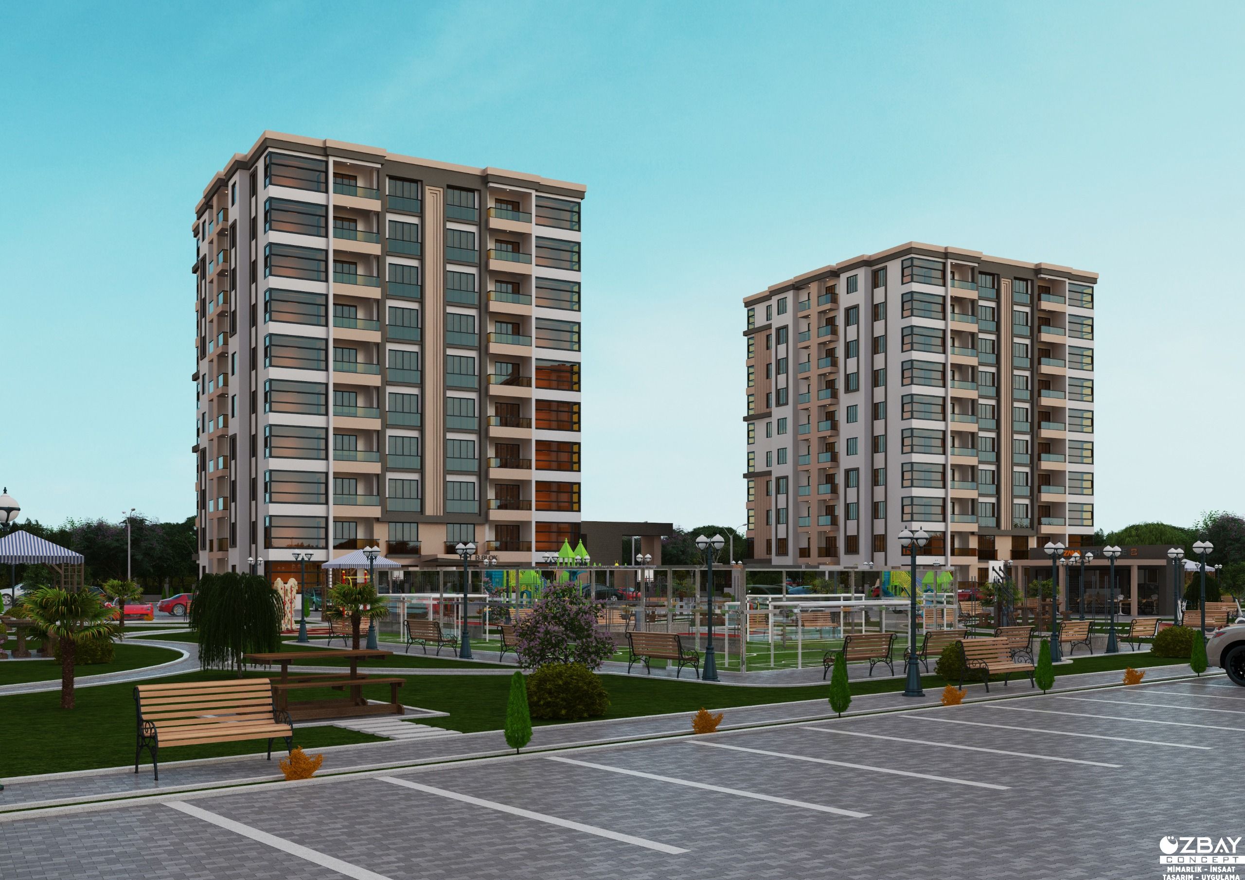 MAKROLIFE DEN SATILIK SIFIR 3.5+1 DAİRELER