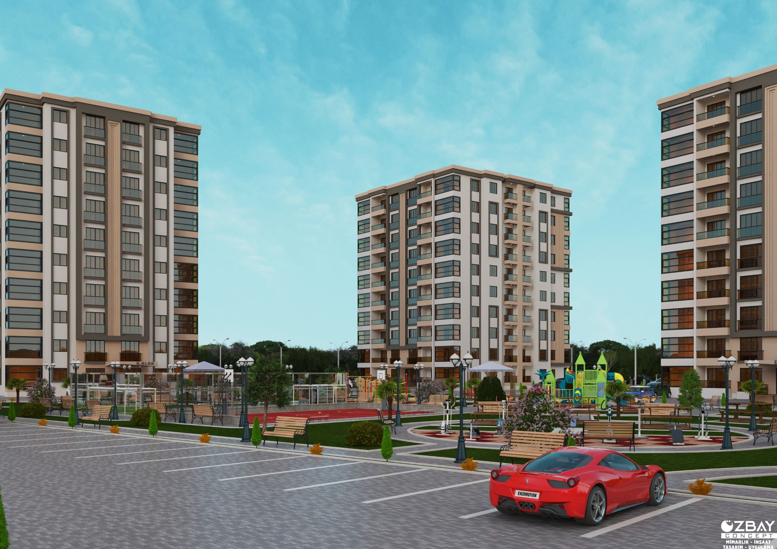 MAKROLIFE DEN SATILIK SIFIR 3.5+1 DAİRELER