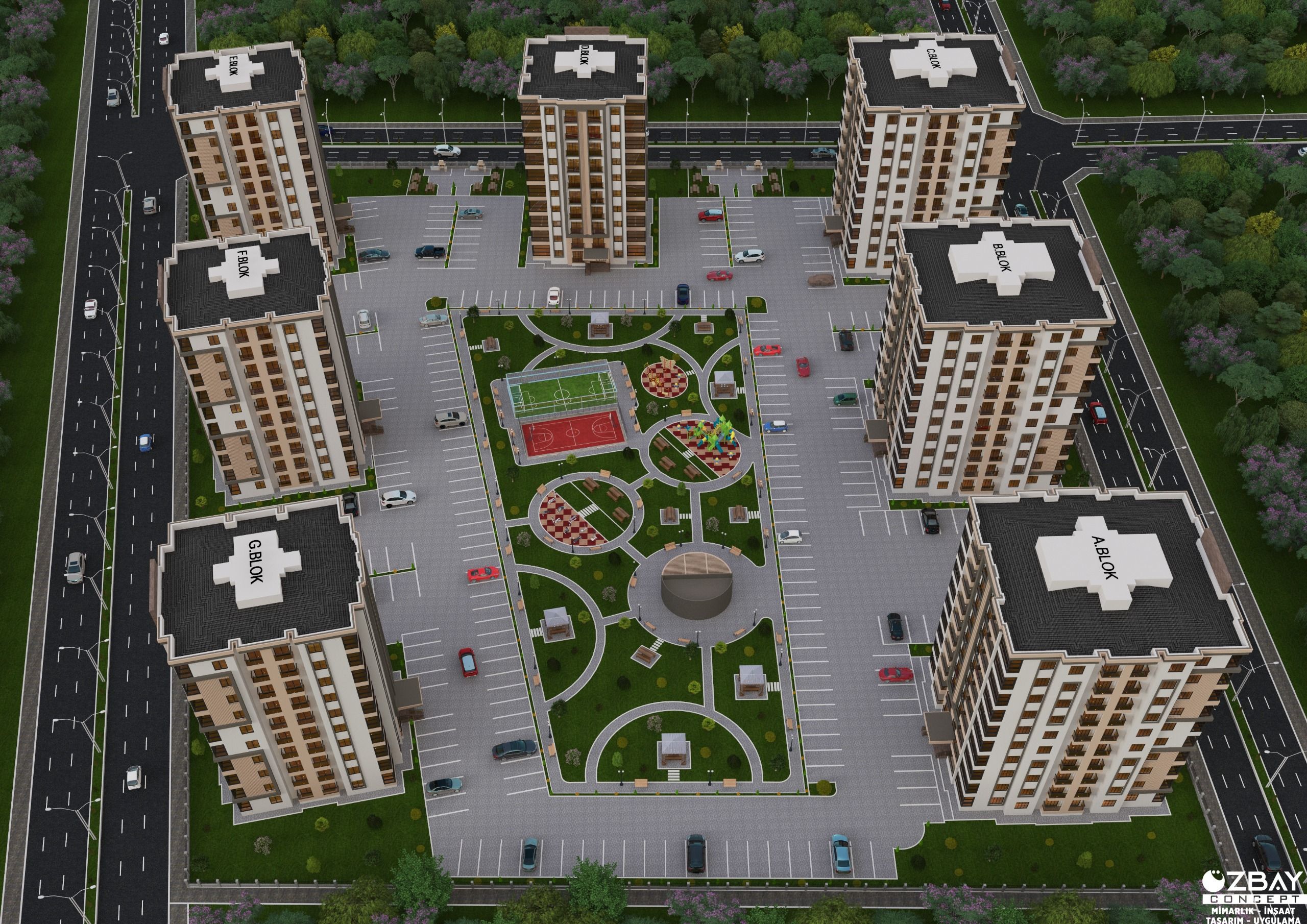 MAKROLIFE DEN SATILIK SIFIR 3.5+1 DAİRELER