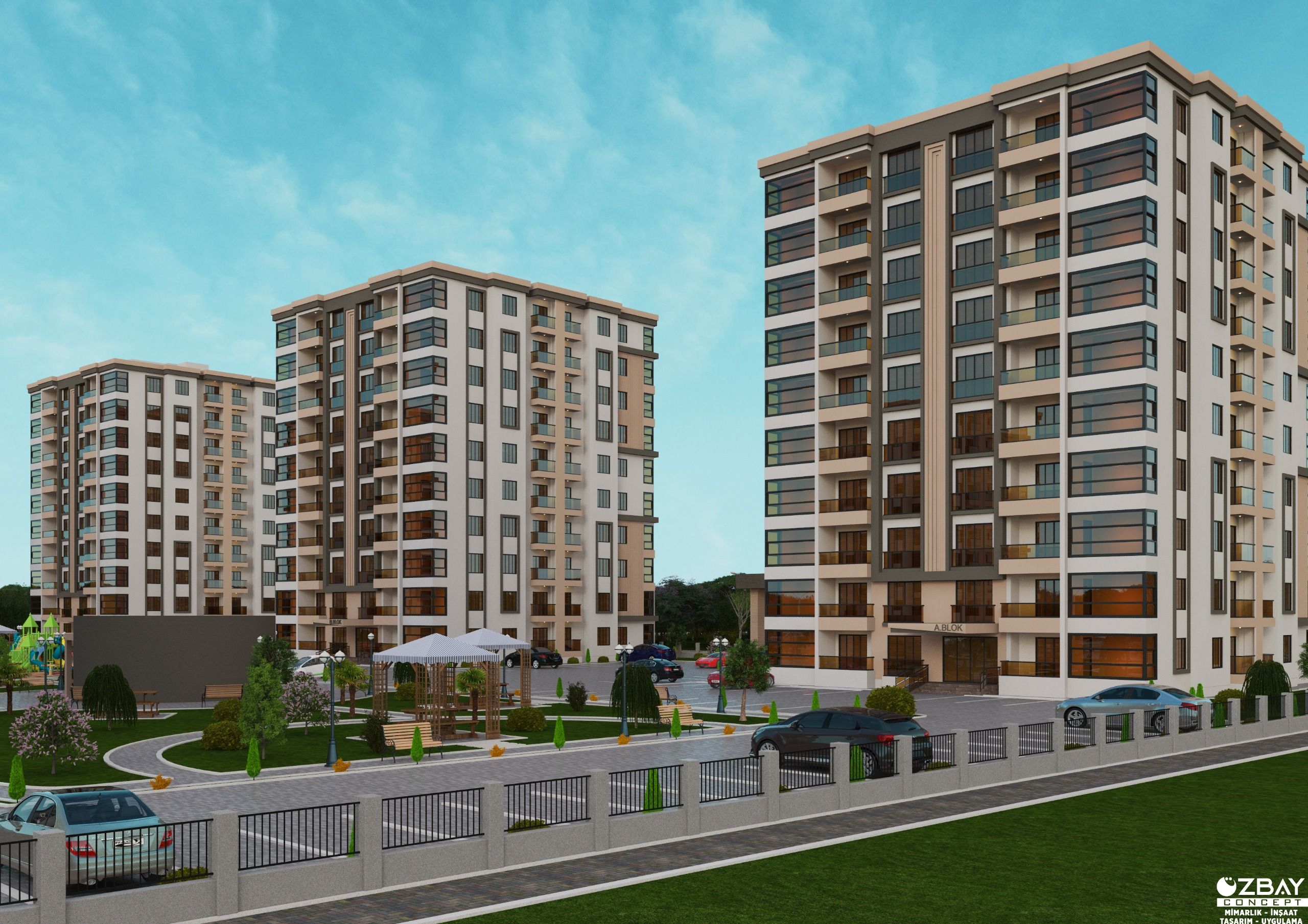 MAKROLIFE DEN SATILIK SIFIR 3.5+1 DAİRELER