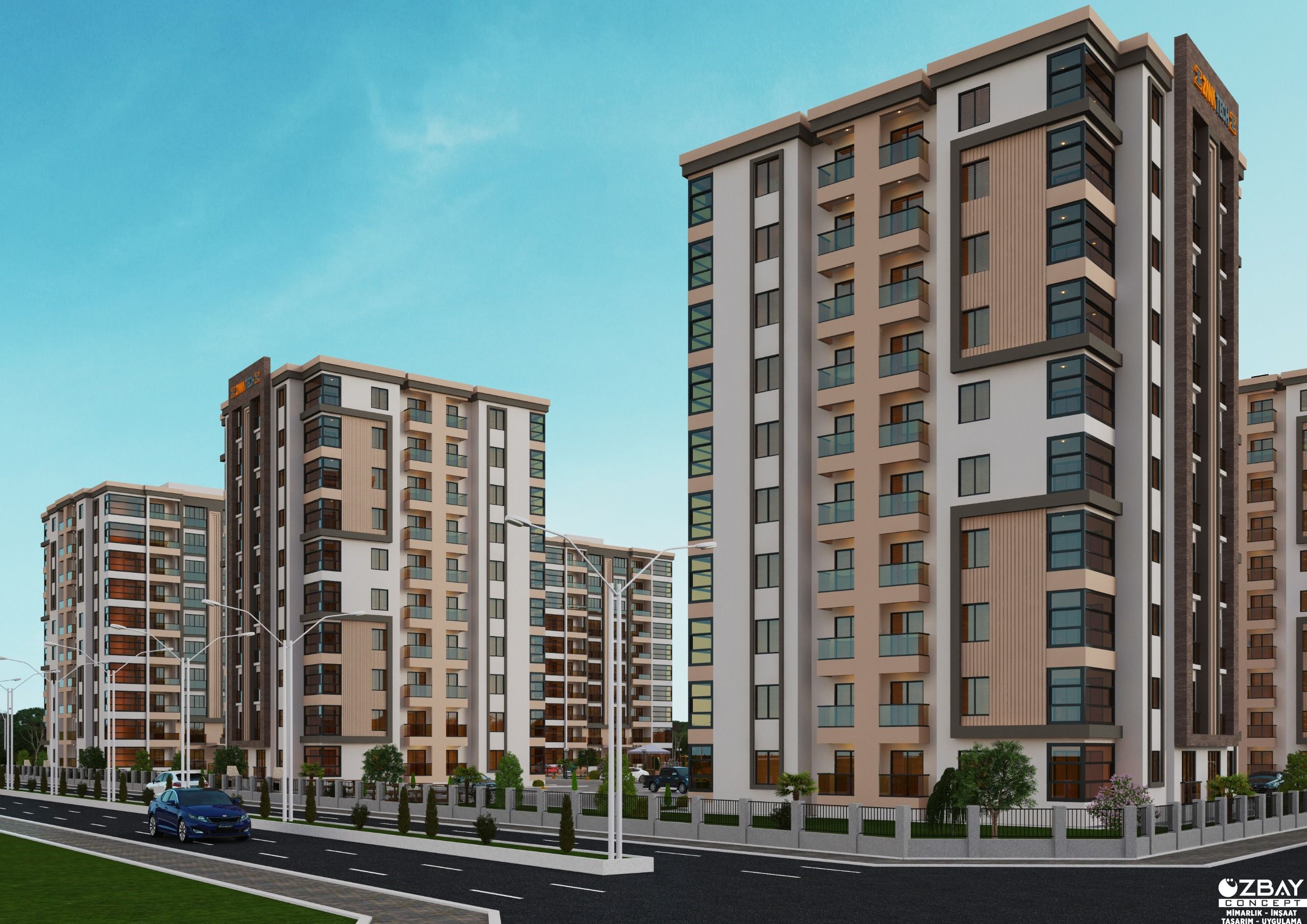MAKROLIFE DEN SATILIK SIFIR 3.5+1 DAİRELER
