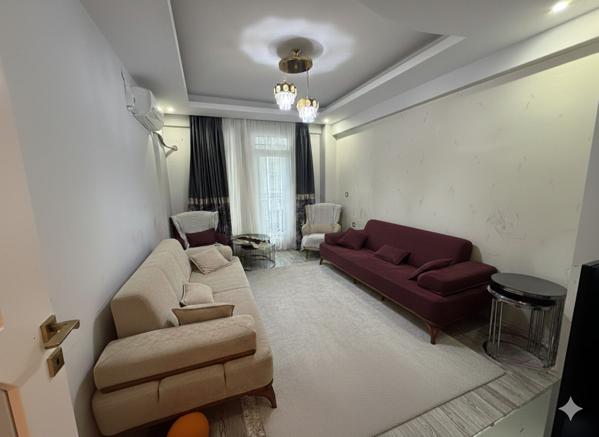 KAYAPINAR LUNA PARK ARKASINDA 4+1 LÜKS DAİREMİZ SATILIKTIR
