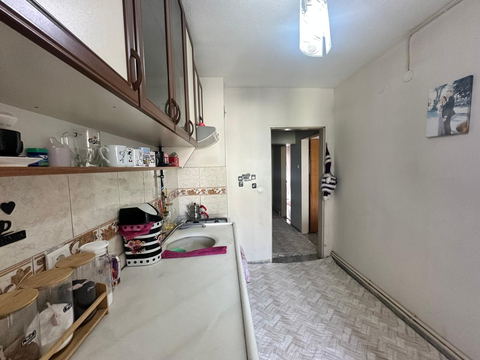 SEYRANTEPE'DE BAKIMLI MERKEZİ KONUMDA 2+1 SATILIK FIRSAT DAİRE
