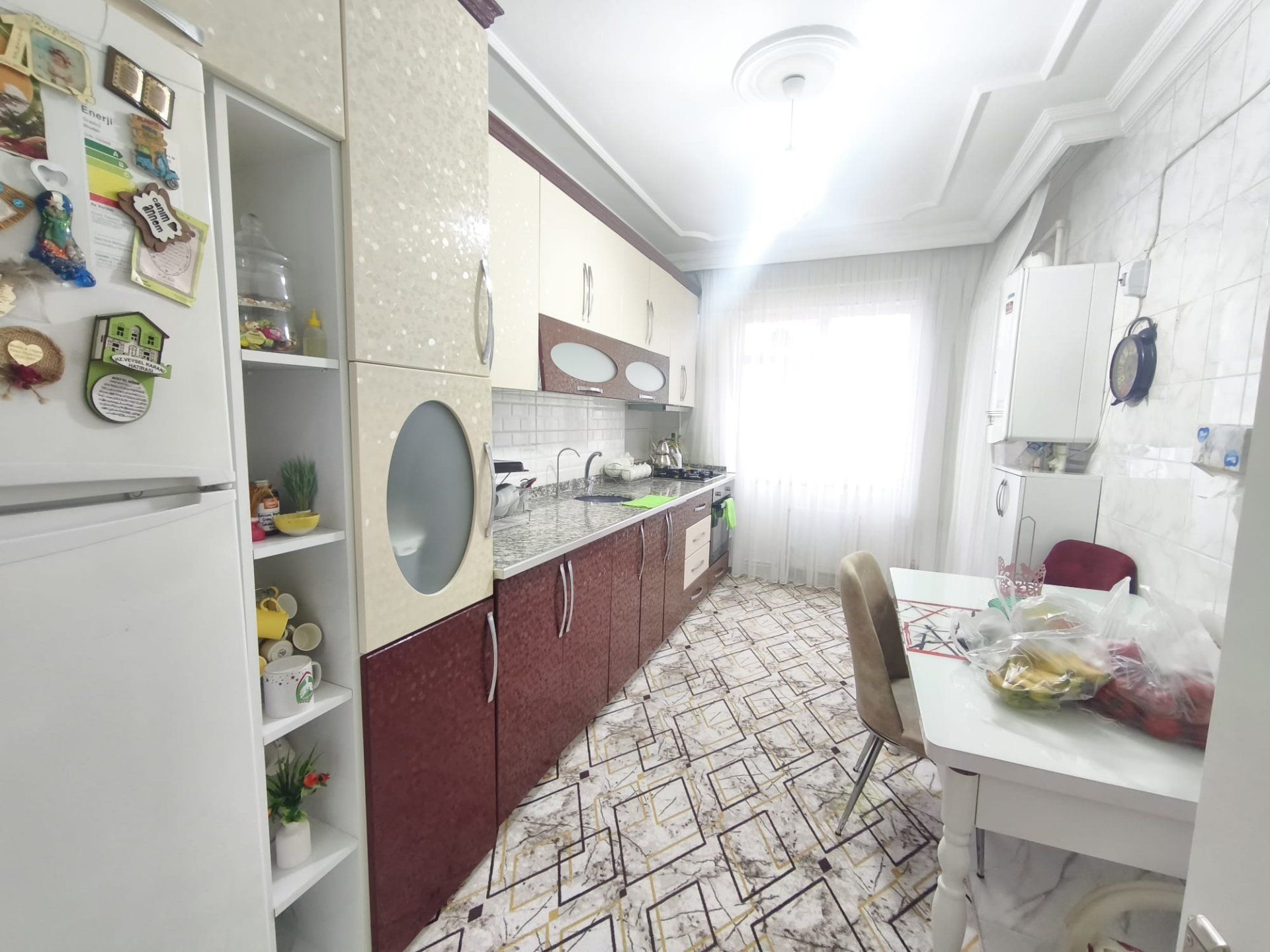KAYAPINAR SPOR KOMPLEKSİ YANI 3+1 FUL YAPILI ARA KAT DAİRE