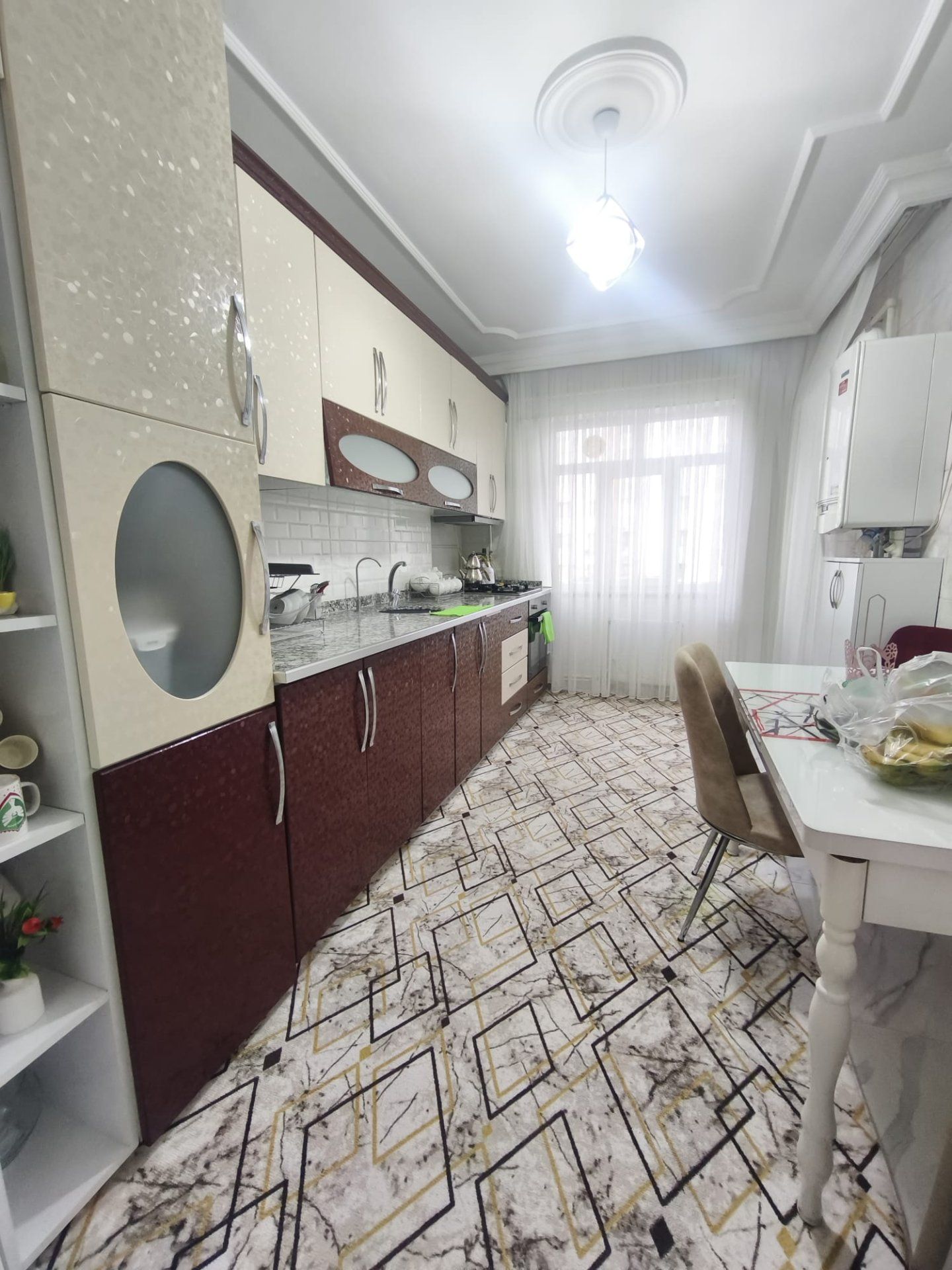 KAYAPINAR SPOR KOMPLEKSİ YANI 3+1 FUL YAPILI ARA KAT DAİRE