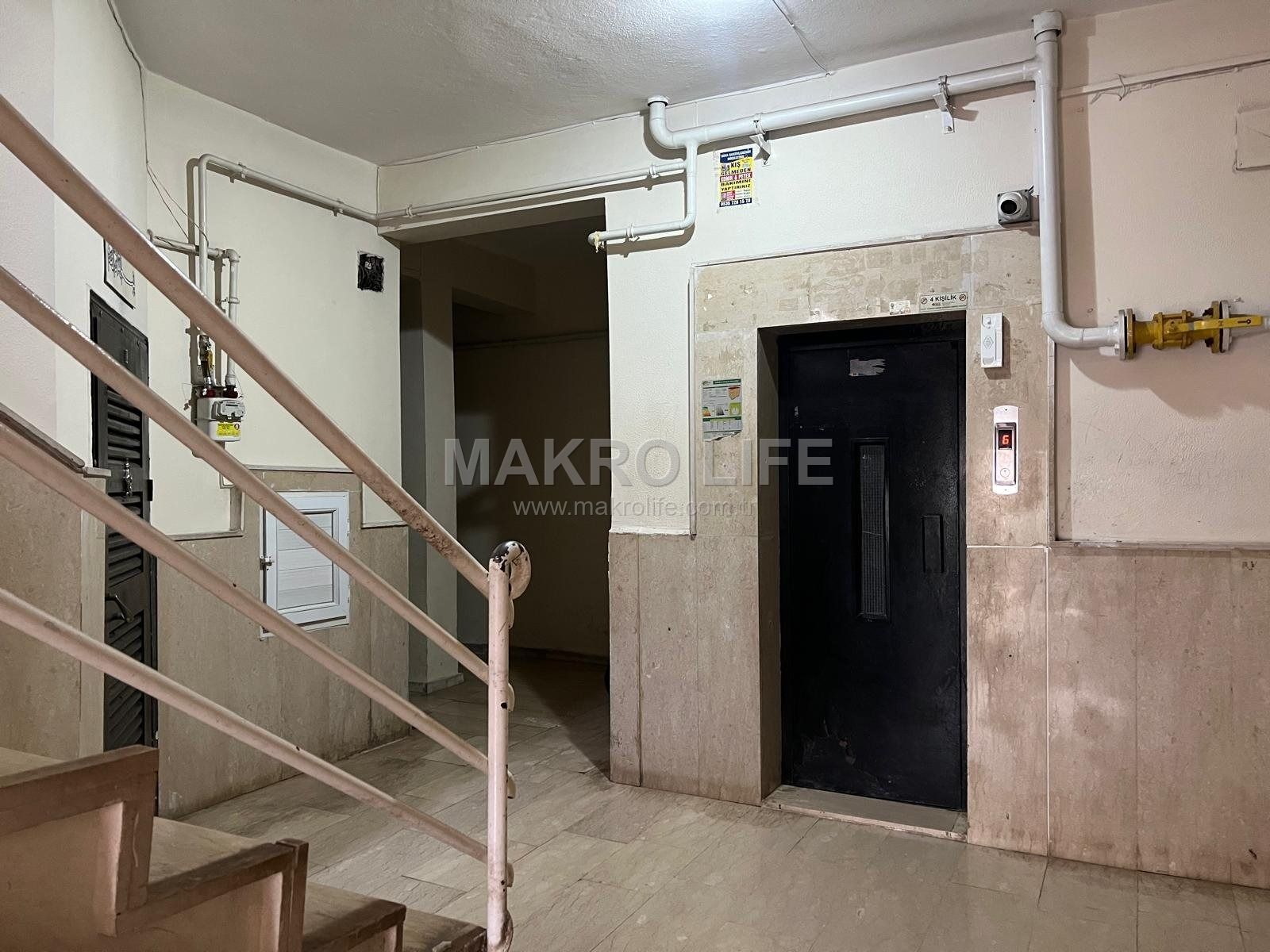 KAYAPINAR BELEDİYESİ ARKASI SATILIK 3+1 YÜKSEK GİRİŞ