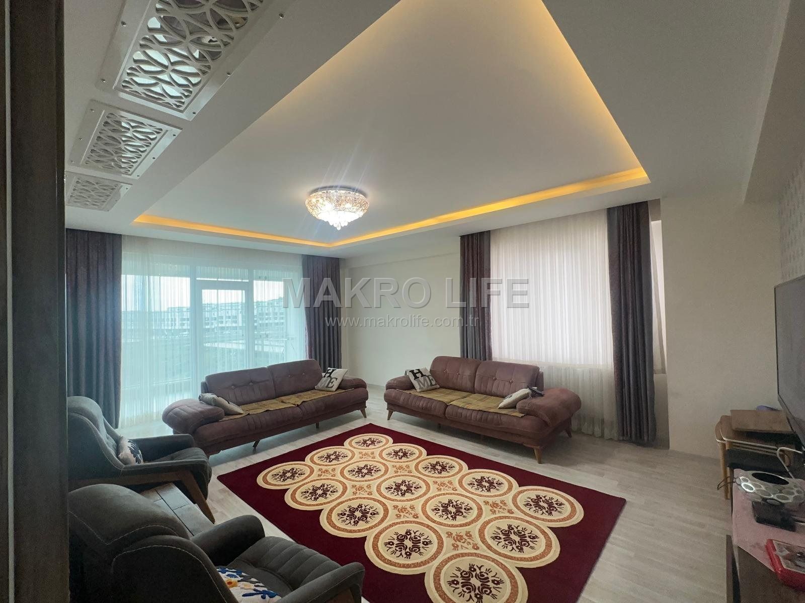 YENİ ŞEHİR HASTANESİNE SIFIR KONUMDA LÜX 4.5+1 SATILIK DAİRE