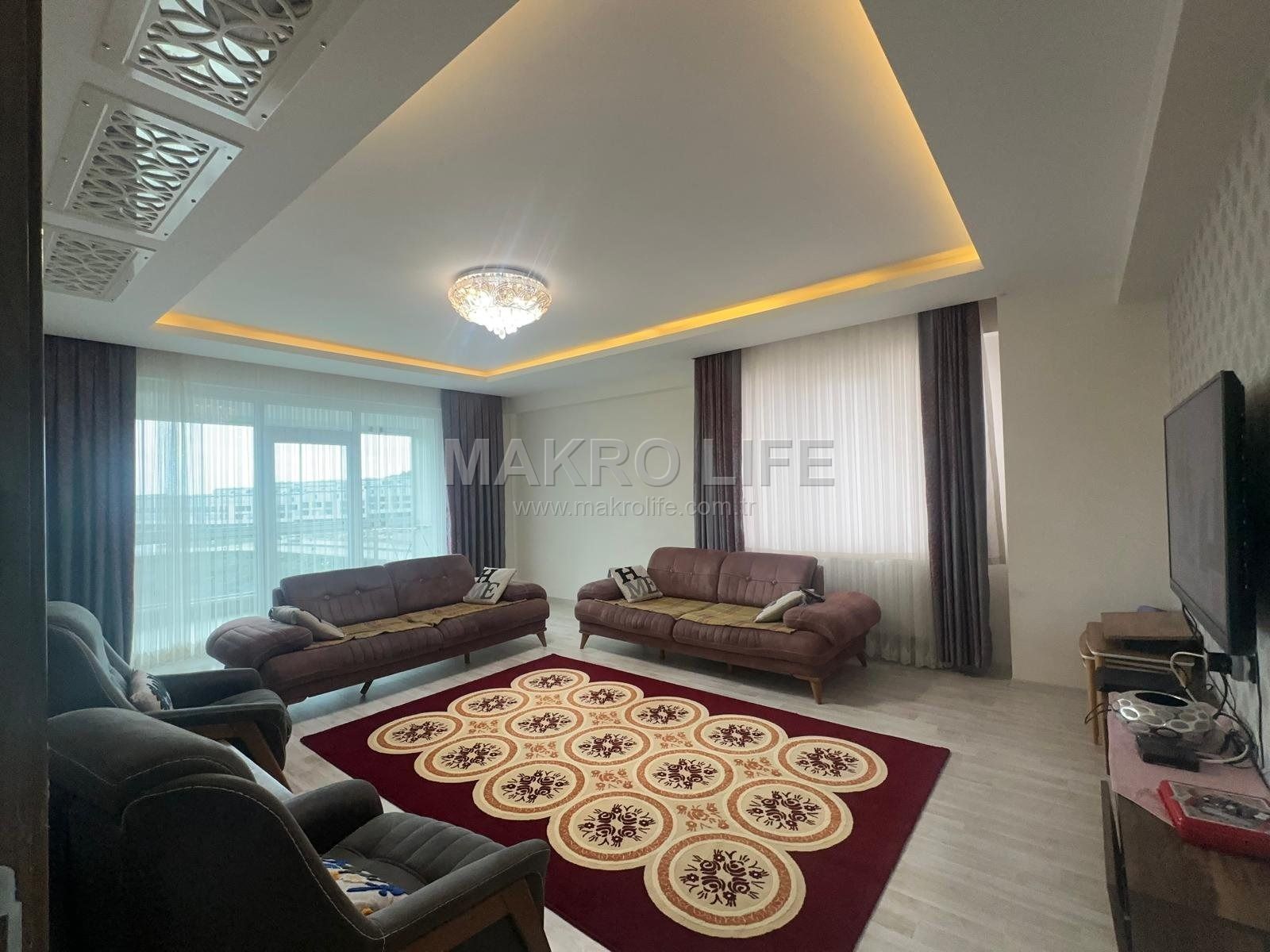 YENİ ŞEHİR HASTANESİNE SIFIR KONUMDA LÜX 4.5+1 SATILIK DAİRE