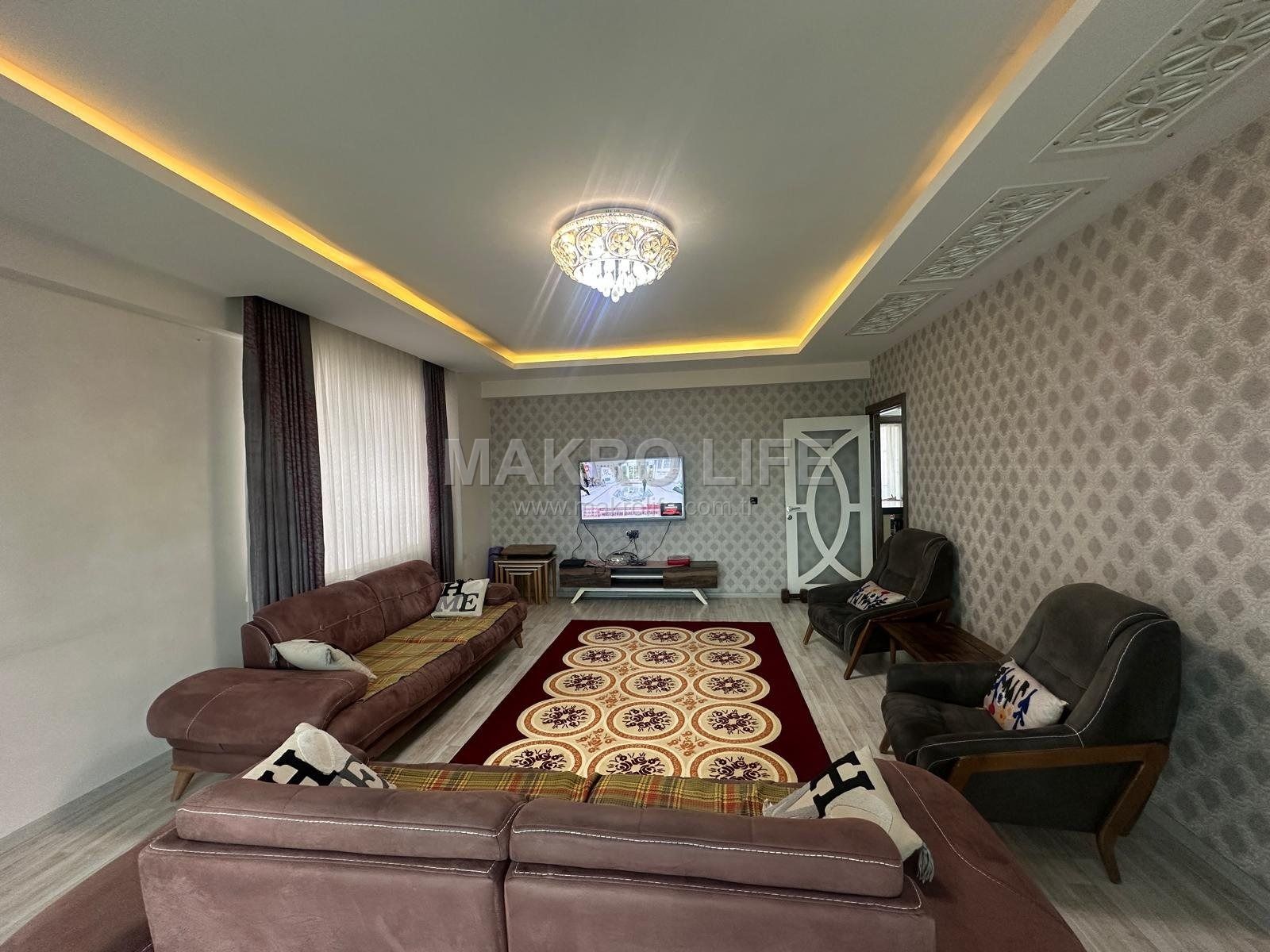 YENİ ŞEHİR HASTANESİNE SIFIR KONUMDA LÜX 4.5+1 SATILIK DAİRE