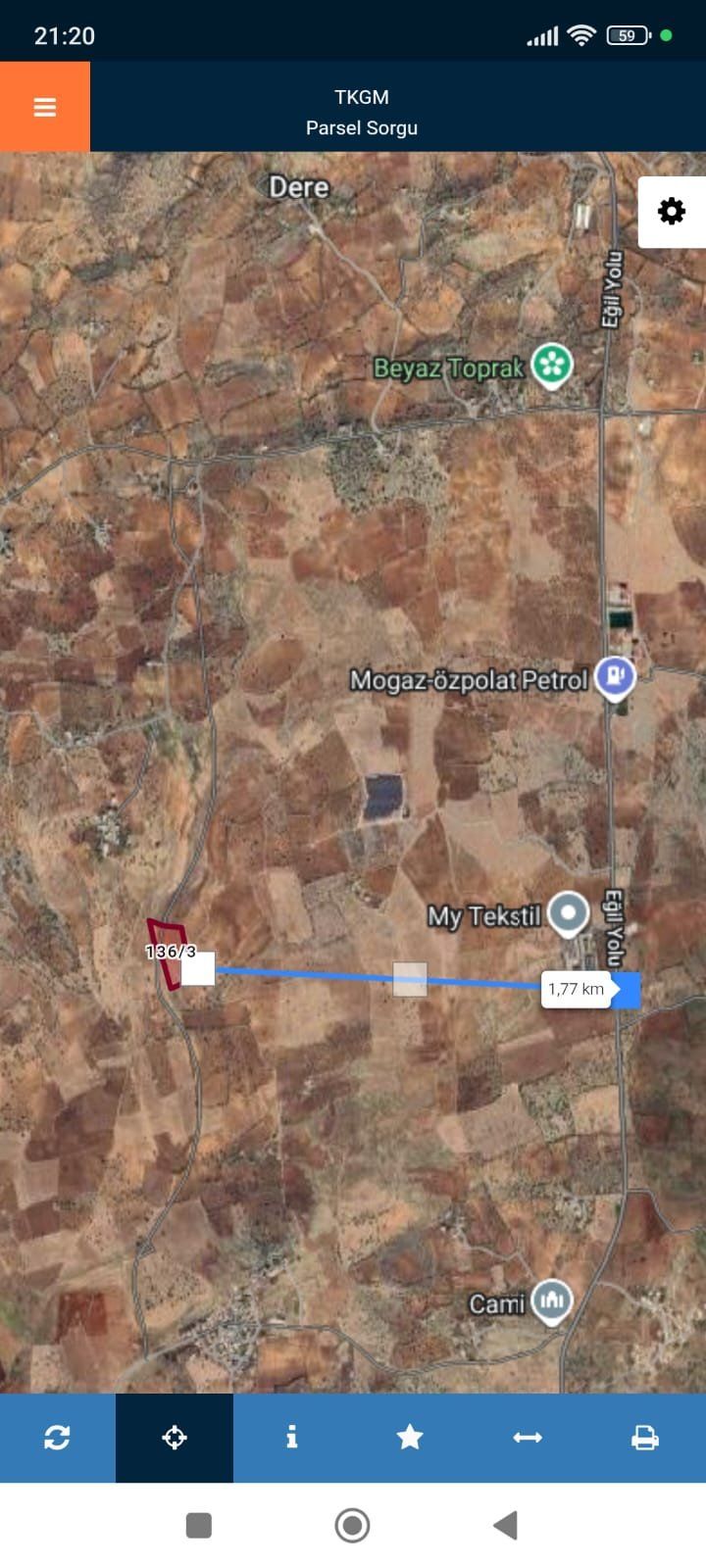 DİYARBAKIR EĞİL DERE MAHALLESİ ACİL YATIRIMLIK SATILIK TARLA