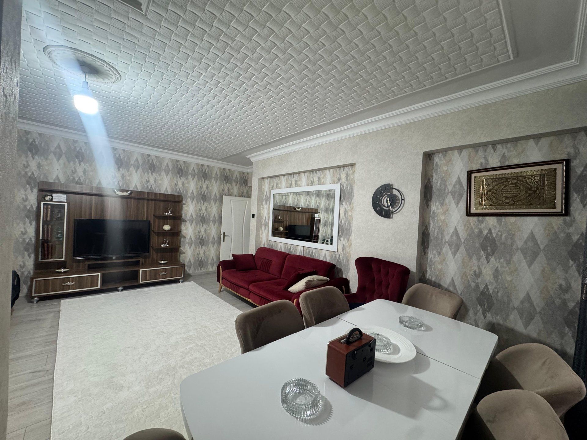 TESİSLER KAVŞAĞI CİVARI FULL BAKIMLI 3+1 SATILIK DAİRE