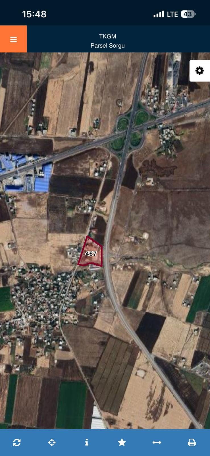 URFA YOLU ÜZERİ YATIRIMLIK ARSA