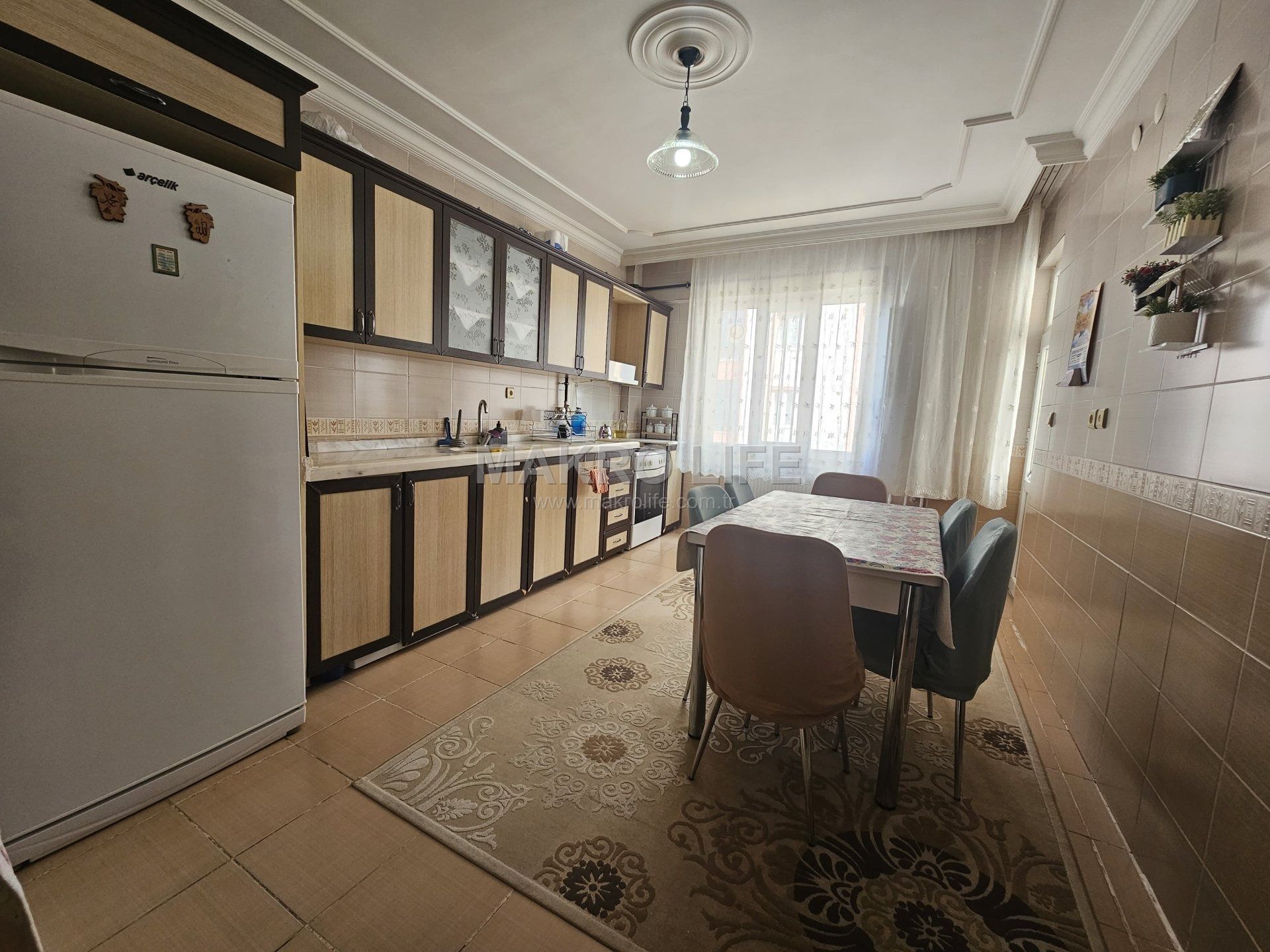 DİCLEKENTİN EN GÜZEL KONUMUNDA SATILIK FUL YAPILI FIRSAT 3+1 DAİRE