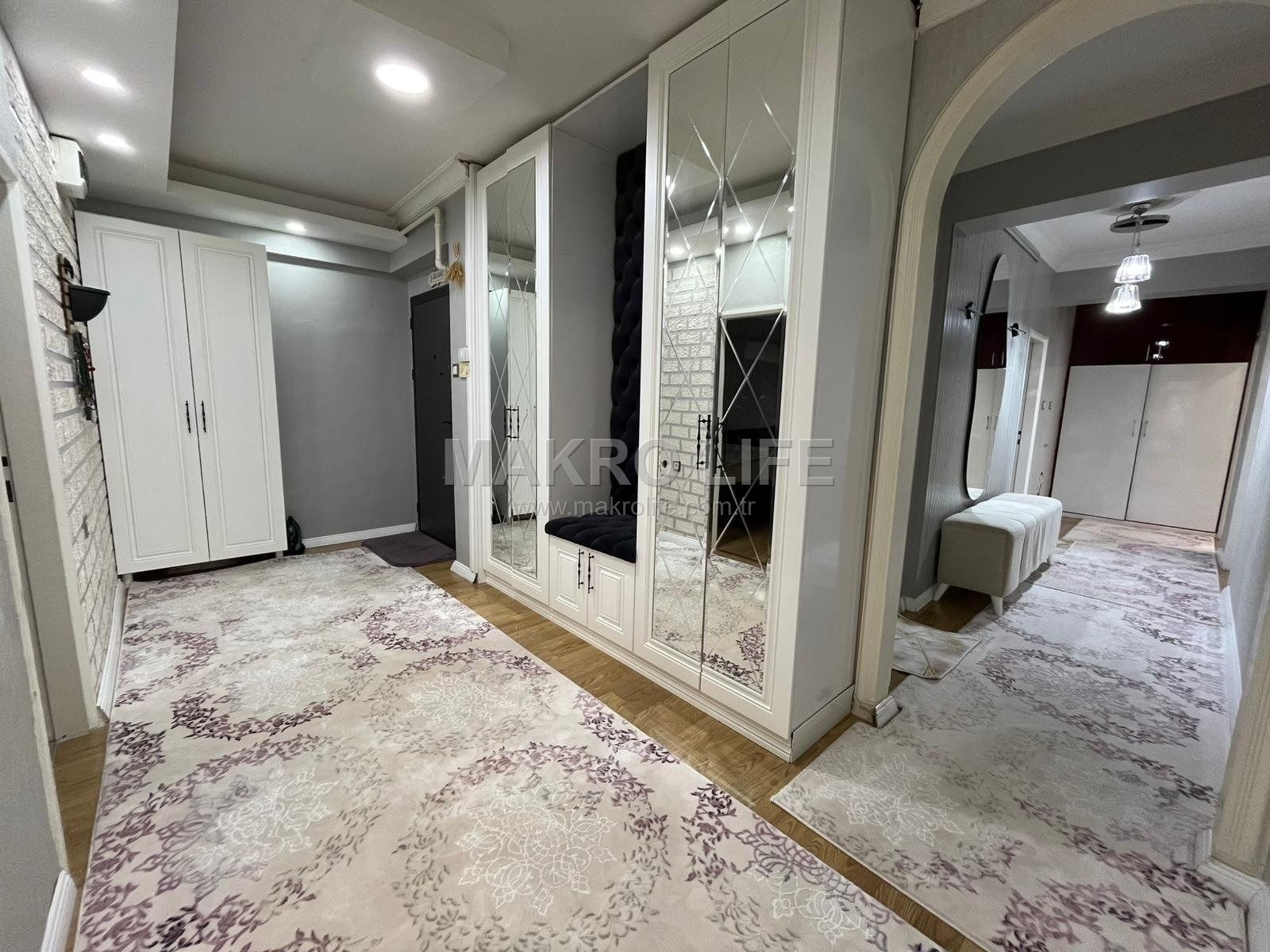 KAYAPINAR KENT MEYDANI CİVARI FULL YAPILI 3+1 SATILIK DAİRE