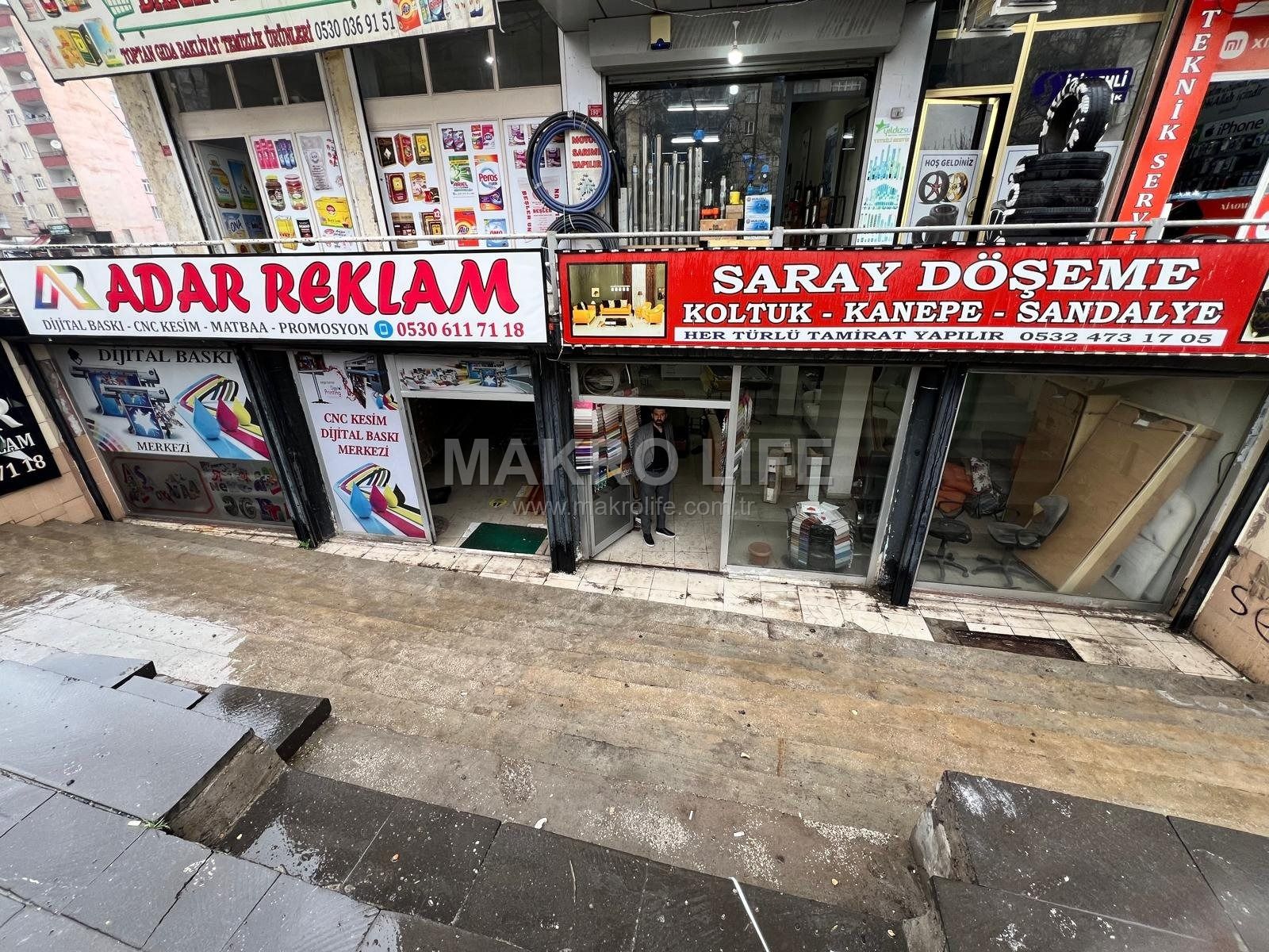 İSKAN EVLERİ CADDE ÜZERİ SATILIK İŞ YERİ